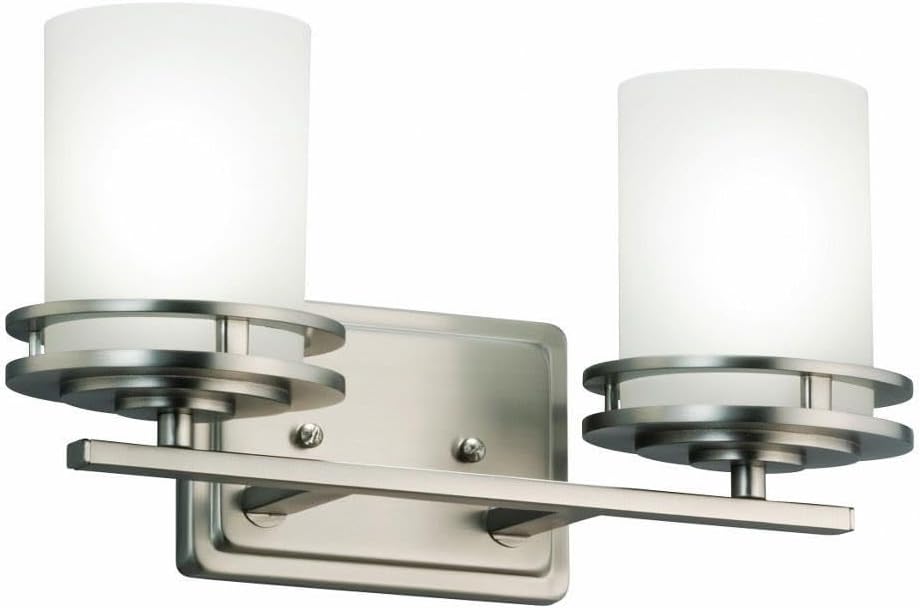 Kichler Hendrik 12” Wall Light Fixture in Olde Bronze with Umber Etched Glass, 1-Light Wall Lamp for Bedroom or Living Room, 5076OZ
